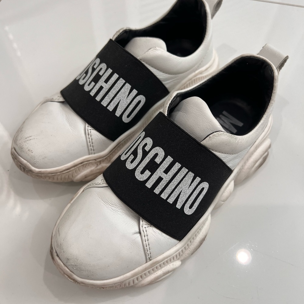 Authentic kids size Moschino shoes